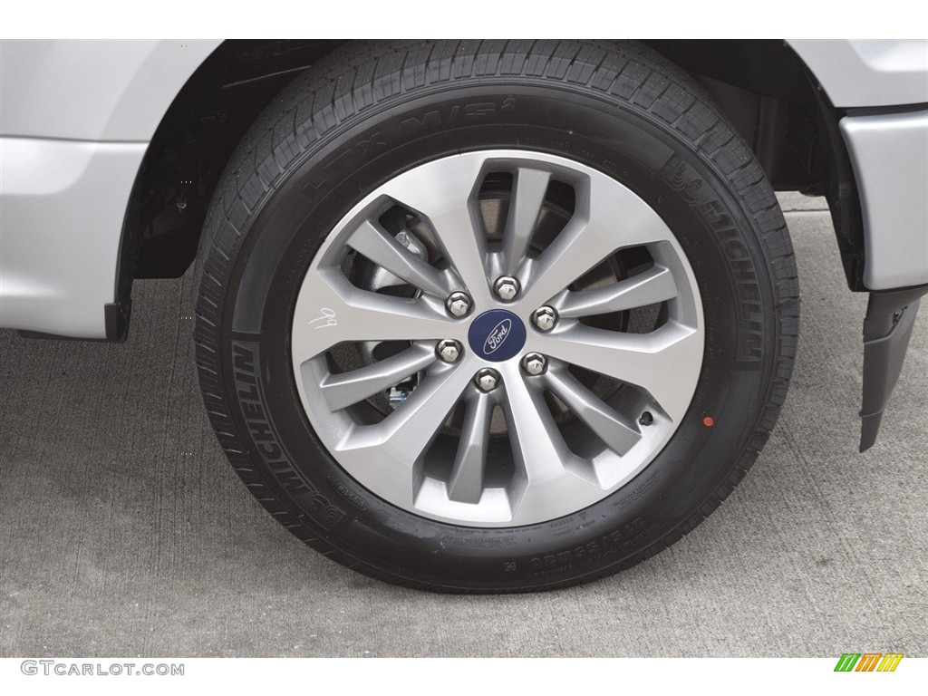 2018 F150 XL SuperCrew - Ingot Silver / Earth Gray photo #12