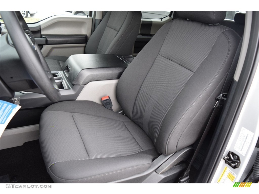 2018 F150 XL SuperCrew - Ingot Silver / Earth Gray photo #14