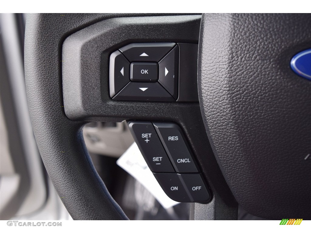 2018 F150 XL SuperCrew - Ingot Silver / Earth Gray photo #18