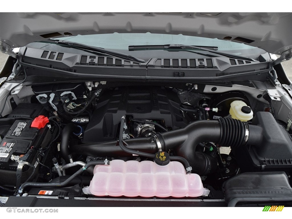 2018 F150 XL SuperCrew - Ingot Silver / Earth Gray photo #30