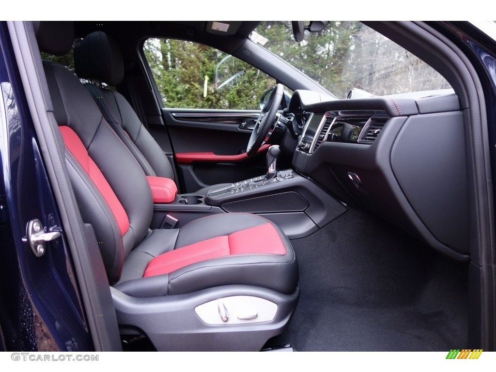 2018 Macan  - Night Blue Metallic / Black/Garnet Red photo #18