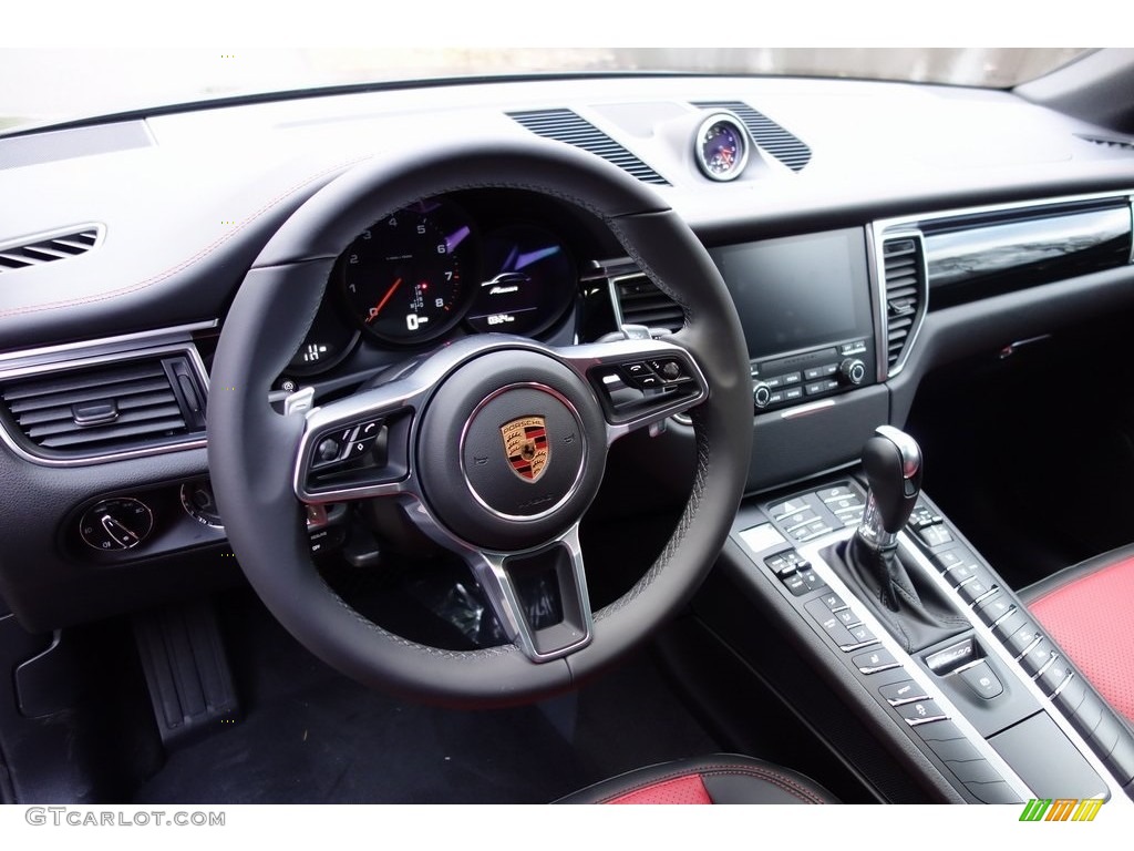 2018 Macan  - Night Blue Metallic / Black/Garnet Red photo #20