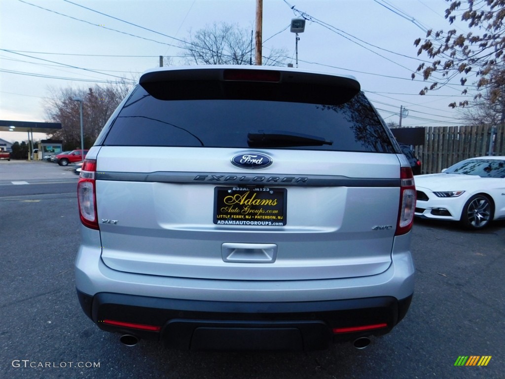 2015 Explorer XLT 4WD - Ingot Silver / Charcoal Black photo #6