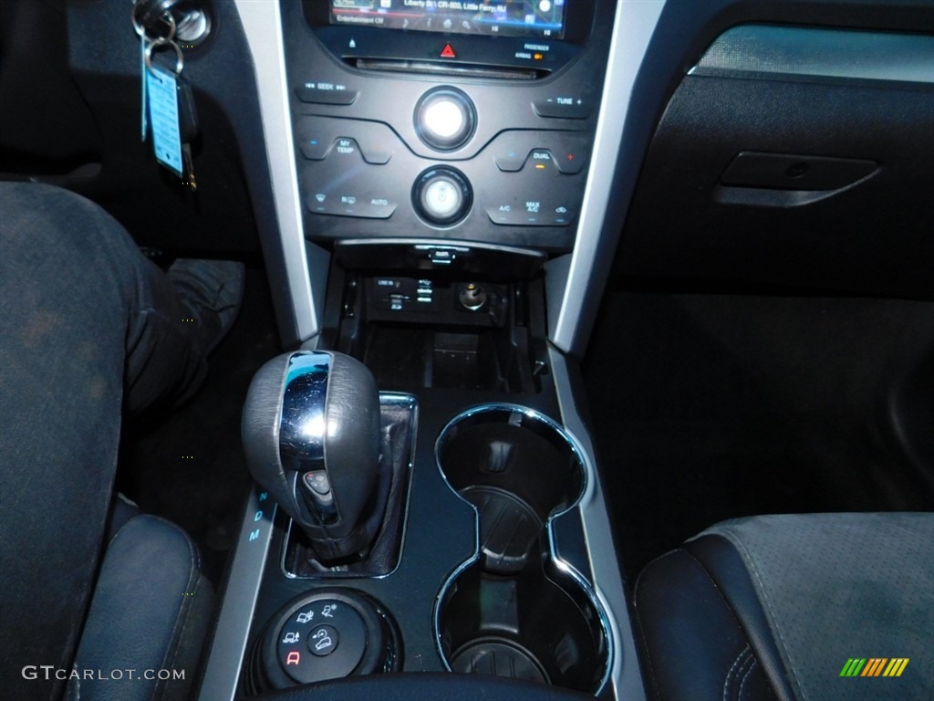 2015 Explorer XLT 4WD - Ingot Silver / Charcoal Black photo #14