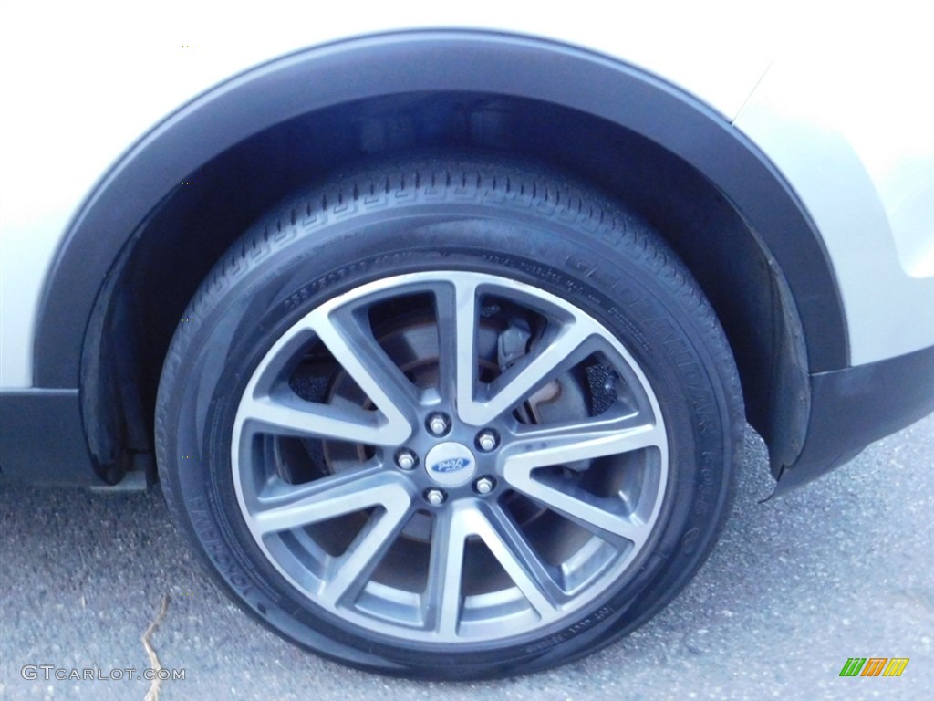 2015 Explorer XLT 4WD - Ingot Silver / Charcoal Black photo #26