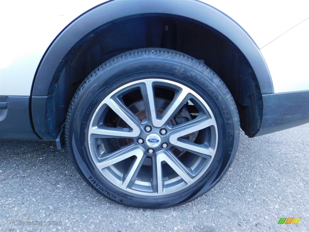 2015 Explorer XLT 4WD - Ingot Silver / Charcoal Black photo #28