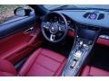2019 Porsche 911 Black/Bordeaux Red Interior Controls Photo