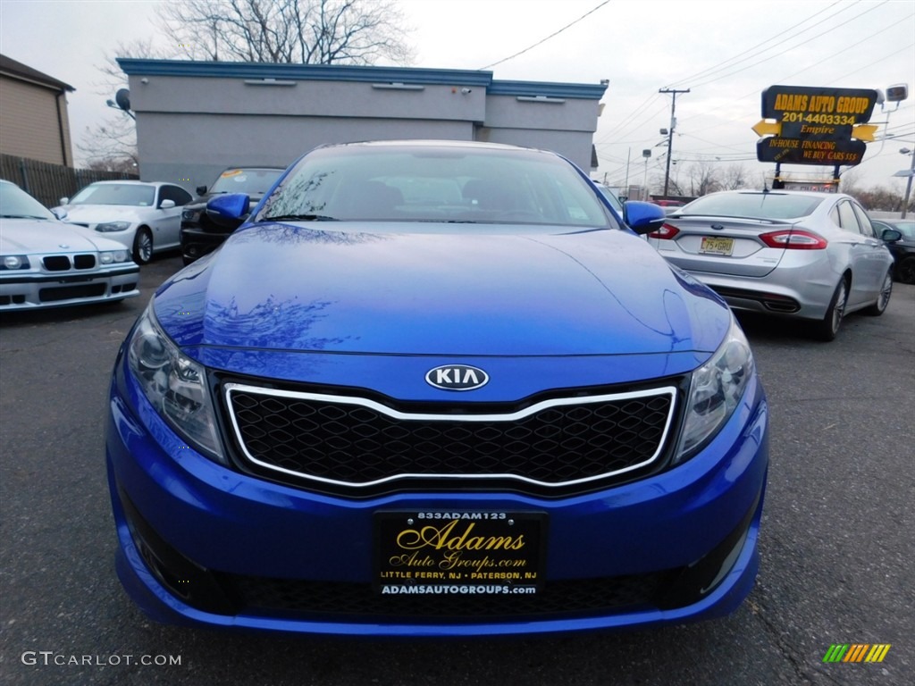 2013 Optima SX - Corsa Blue / Black photo #2