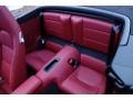 2019 Porsche 911 Black/Bordeaux Red Interior Rear Seat Photo