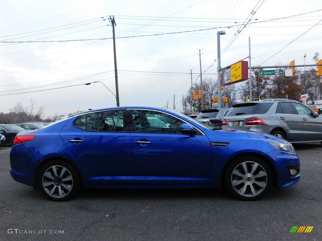 2013 Optima SX - Corsa Blue / Black photo #4