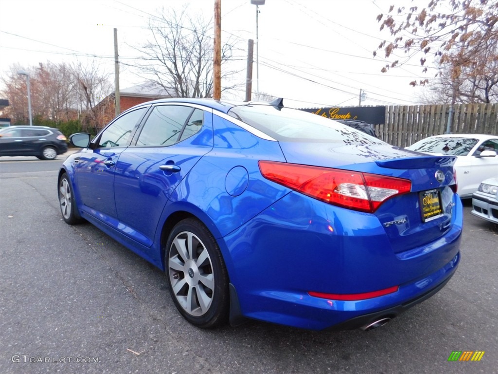 2013 Optima SX - Corsa Blue / Black photo #7