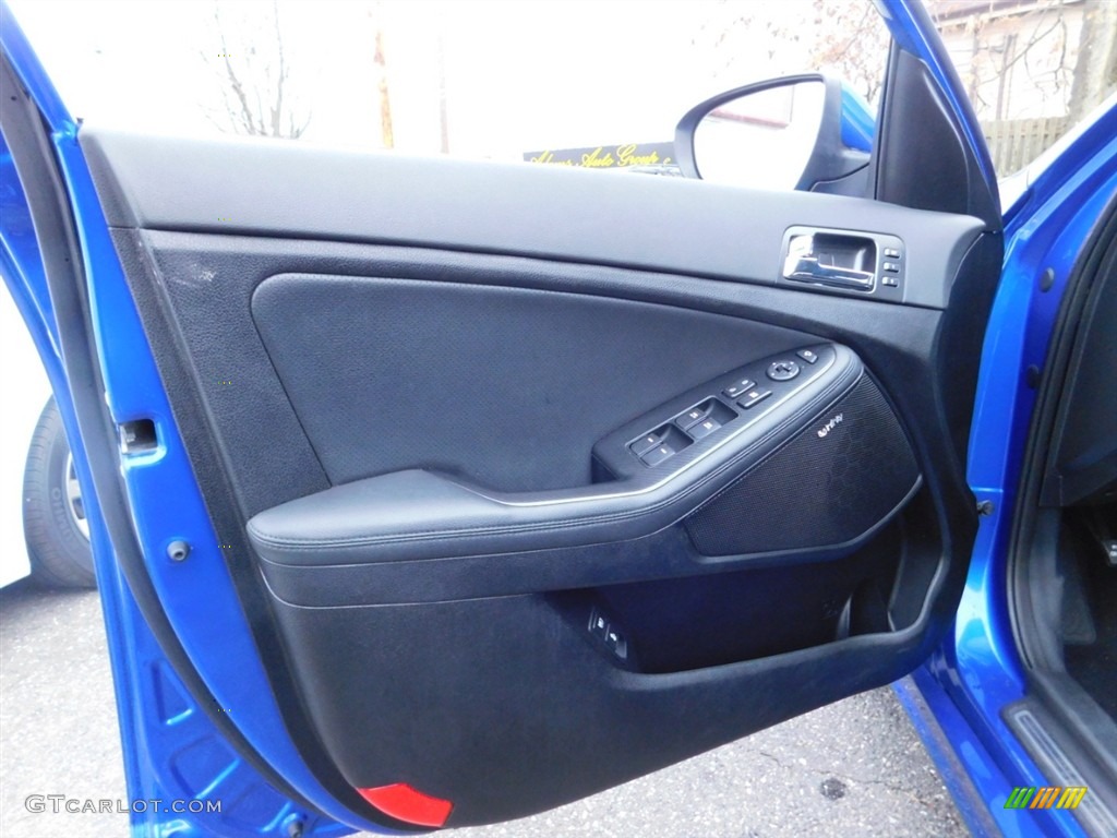 2013 Optima SX - Corsa Blue / Black photo #8