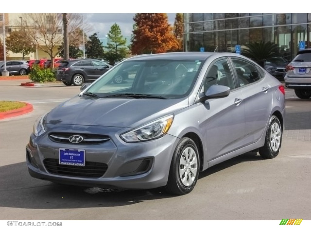 2016 Accent SE Sedan - Triathlon Gray / Gray photo #3