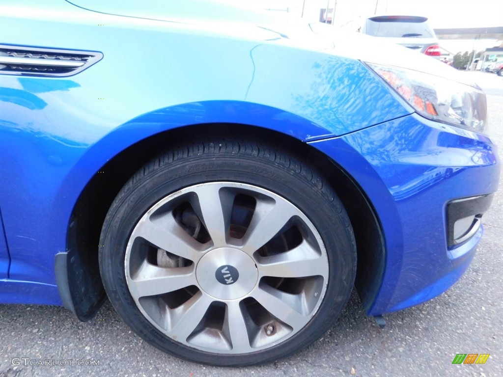 2013 Optima SX - Corsa Blue / Black photo #23