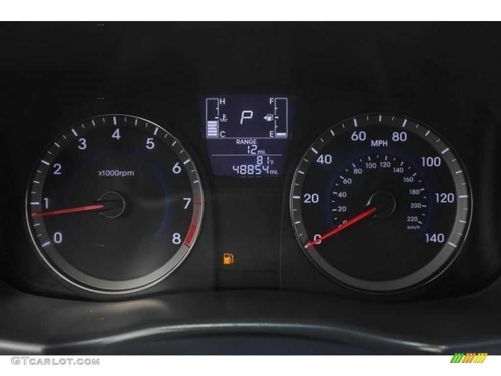 2016 Accent SE Sedan - Triathlon Gray / Gray photo #33