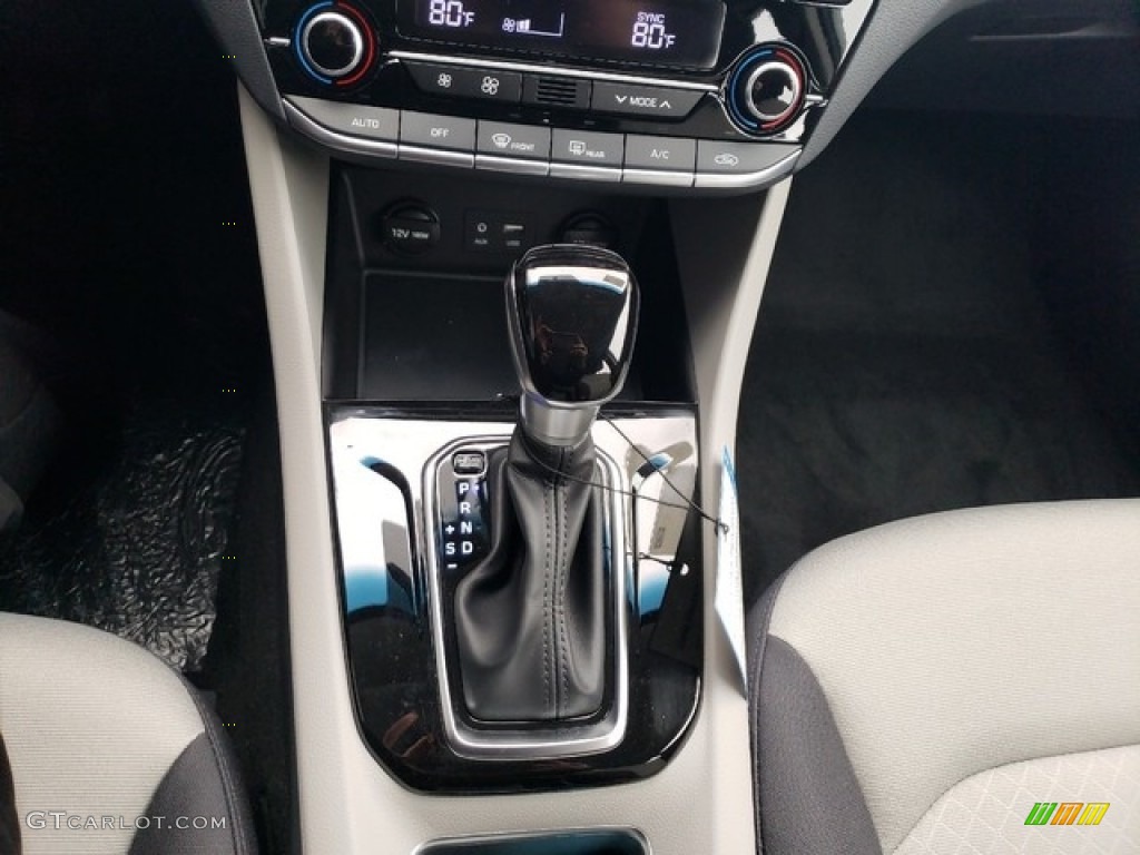 2019 Ioniq Hybrid Blue - Ceramic White / Beige photo #23