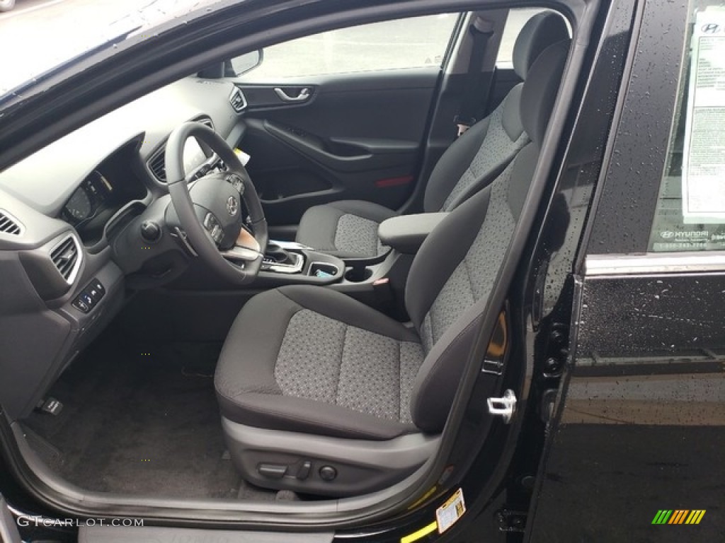 Black Interior 2019 Hyundai Ioniq Hybrid SEL Photo #130716416