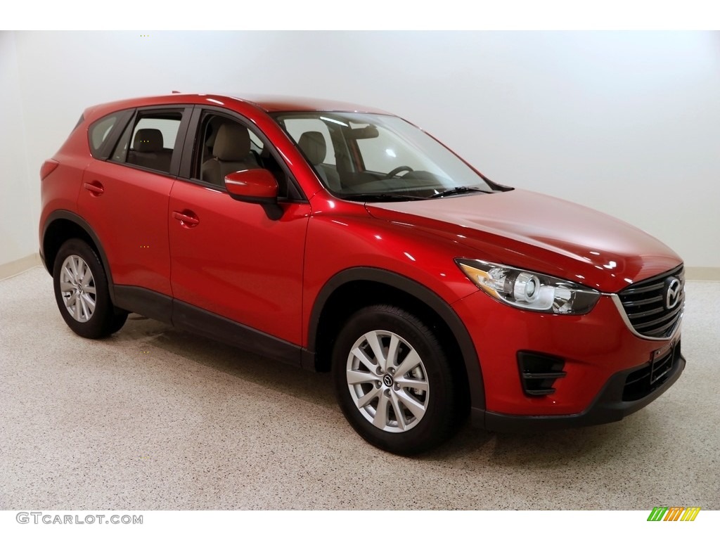 Soul Red Metallic Mazda CX-5