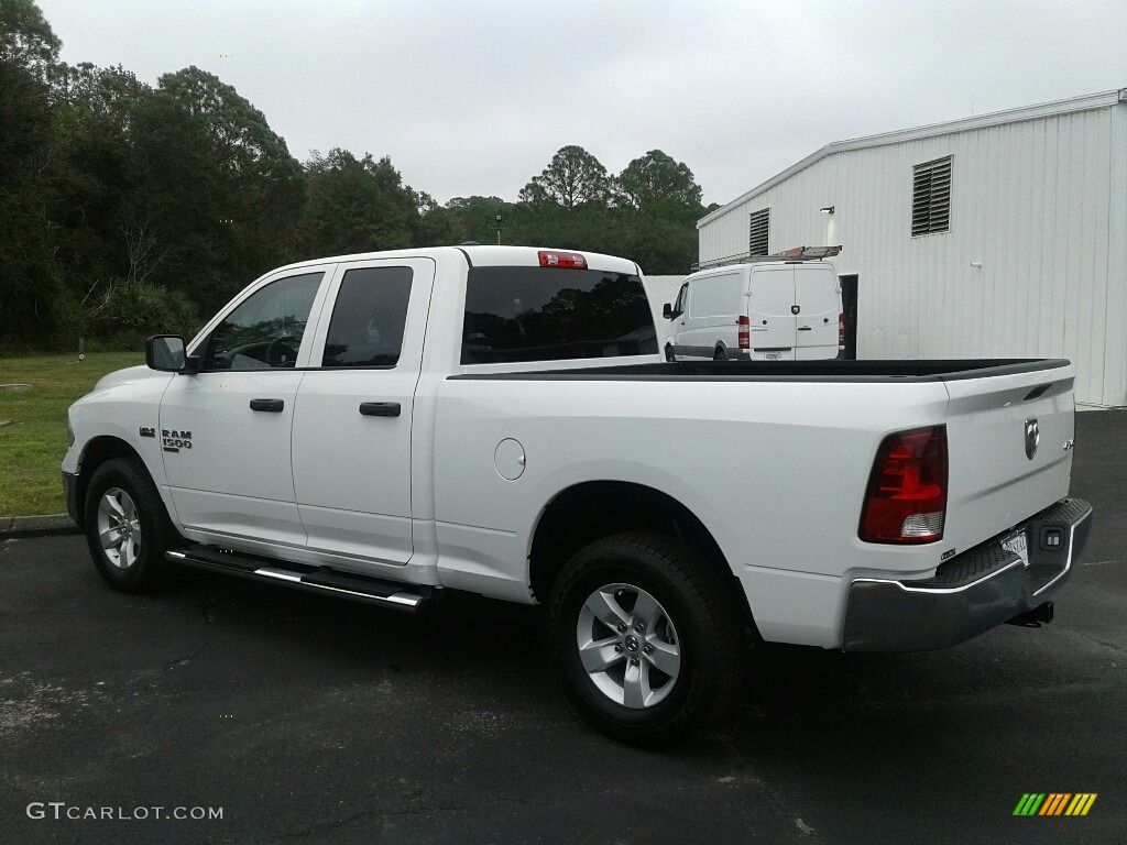 2019 1500 Classic Tradesman Quad Cab 4x4 - Bright White / Black/Diesel Gray photo #3