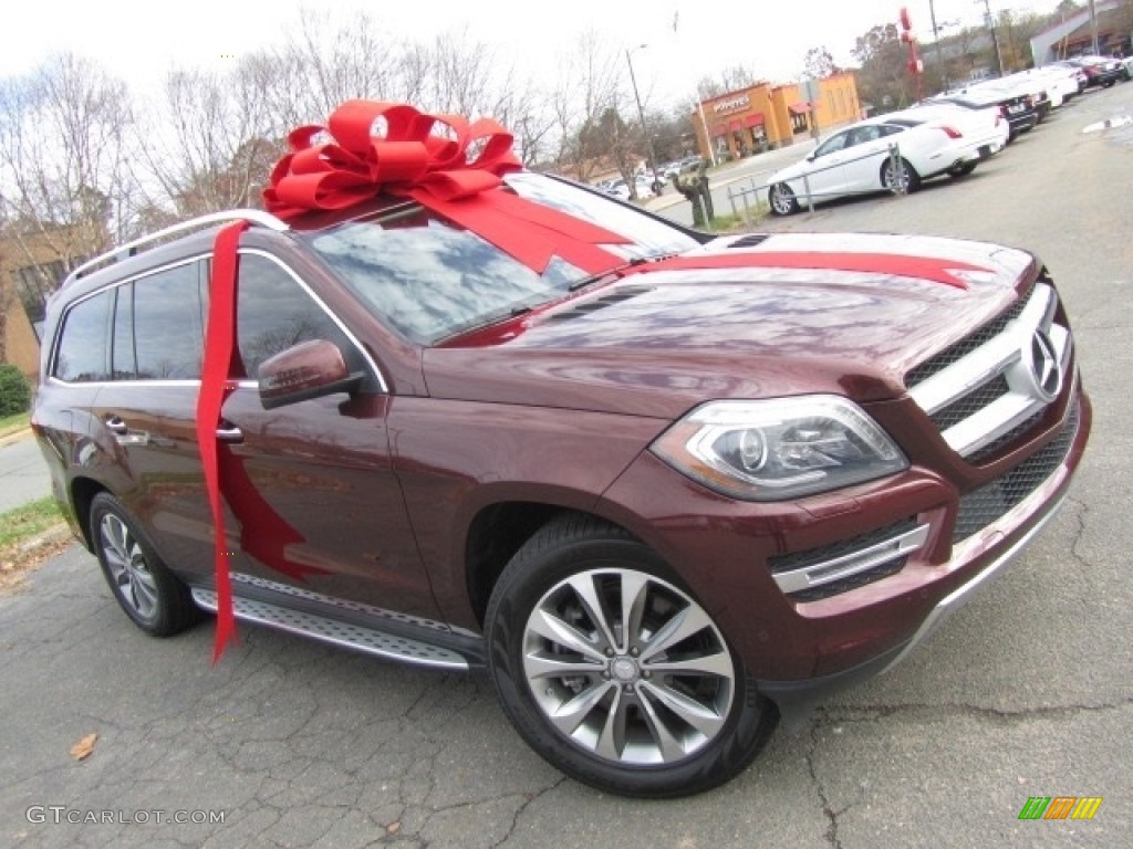 2013 GL 450 4Matic - Cinnabar Red Metallic / Almond Beige photo #1