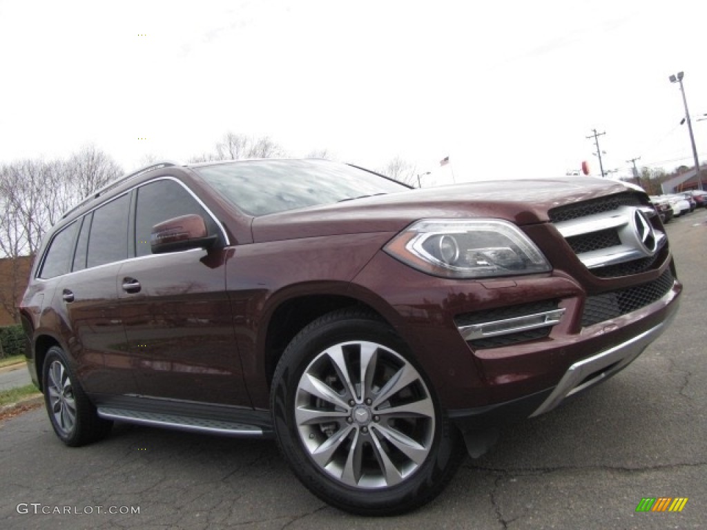 2013 GL 450 4Matic - Cinnabar Red Metallic / Almond Beige photo #3