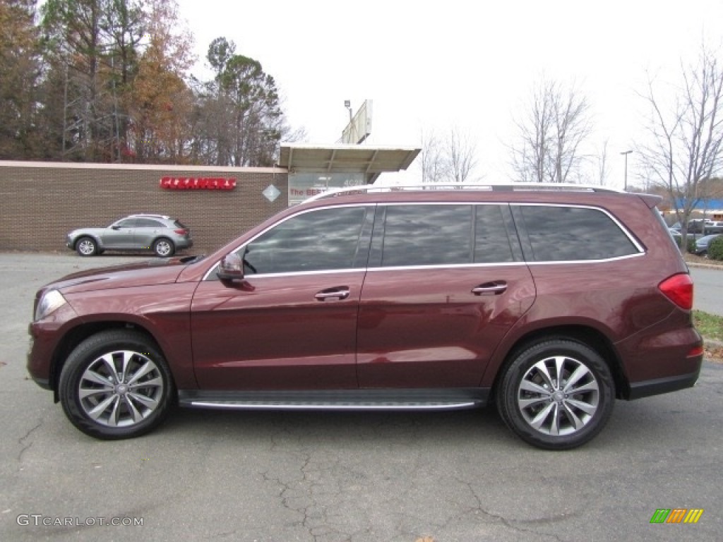 2013 GL 450 4Matic - Cinnabar Red Metallic / Almond Beige photo #7