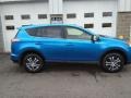 2018 Electric Storm Blue Toyota RAV4 LE  photo #2