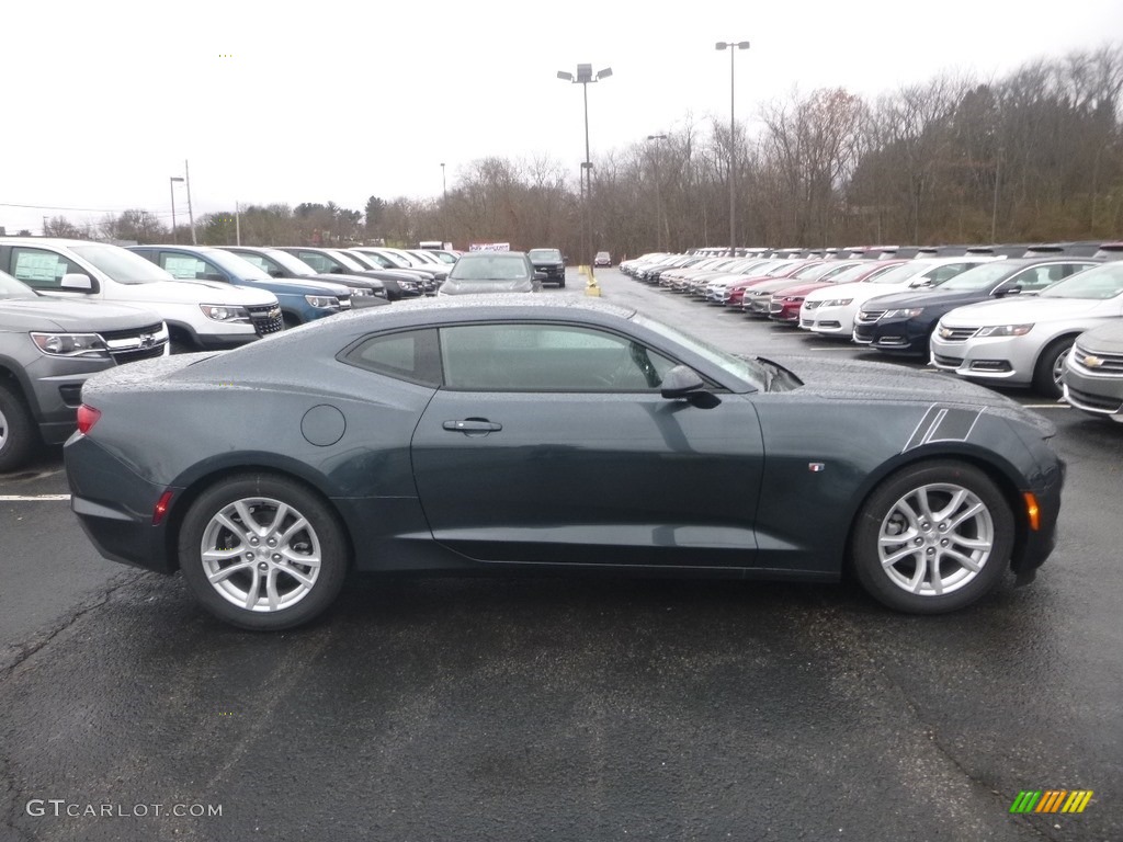 Shadow Gray Metallic 2019 Chevrolet Camaro LT Coupe Exterior Photo #130719122