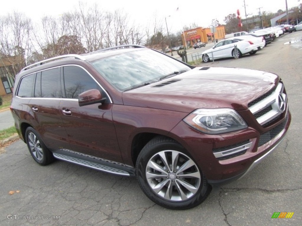 2013 GL 450 4Matic - Cinnabar Red Metallic / Almond Beige photo #28