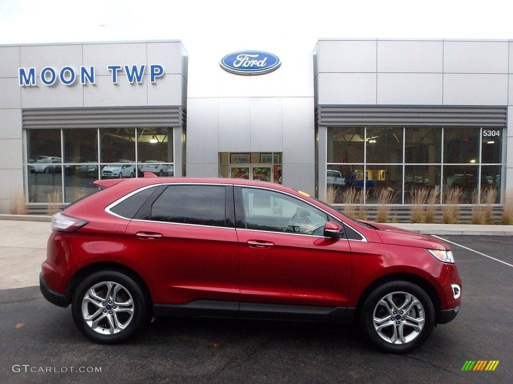 Ruby Red Metallic Ford Edge