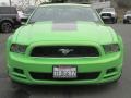 2014 Gotta Have it Green Ford Mustang V6 Premium Coupe  photo #2