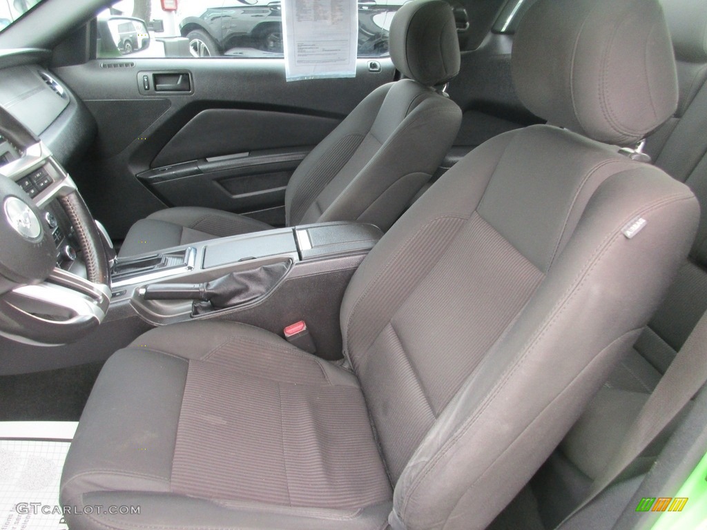 2014 Mustang V6 Premium Coupe - Gotta Have it Green / Charcoal Black photo #8