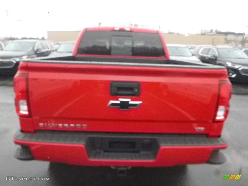 2018 Silverado 1500 LTZ Crew Cab 4x4 - Red Hot / Jet Black photo #4