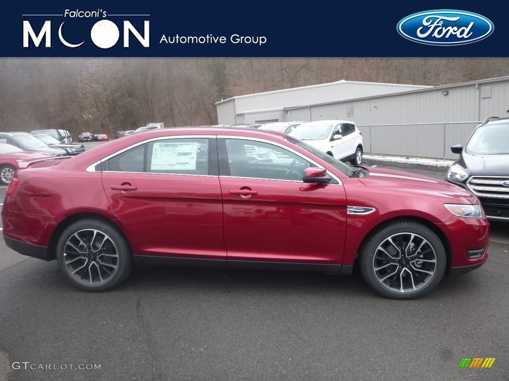 2019 Taurus SEL AWD - Ruby Red / Charcoal Black photo #1