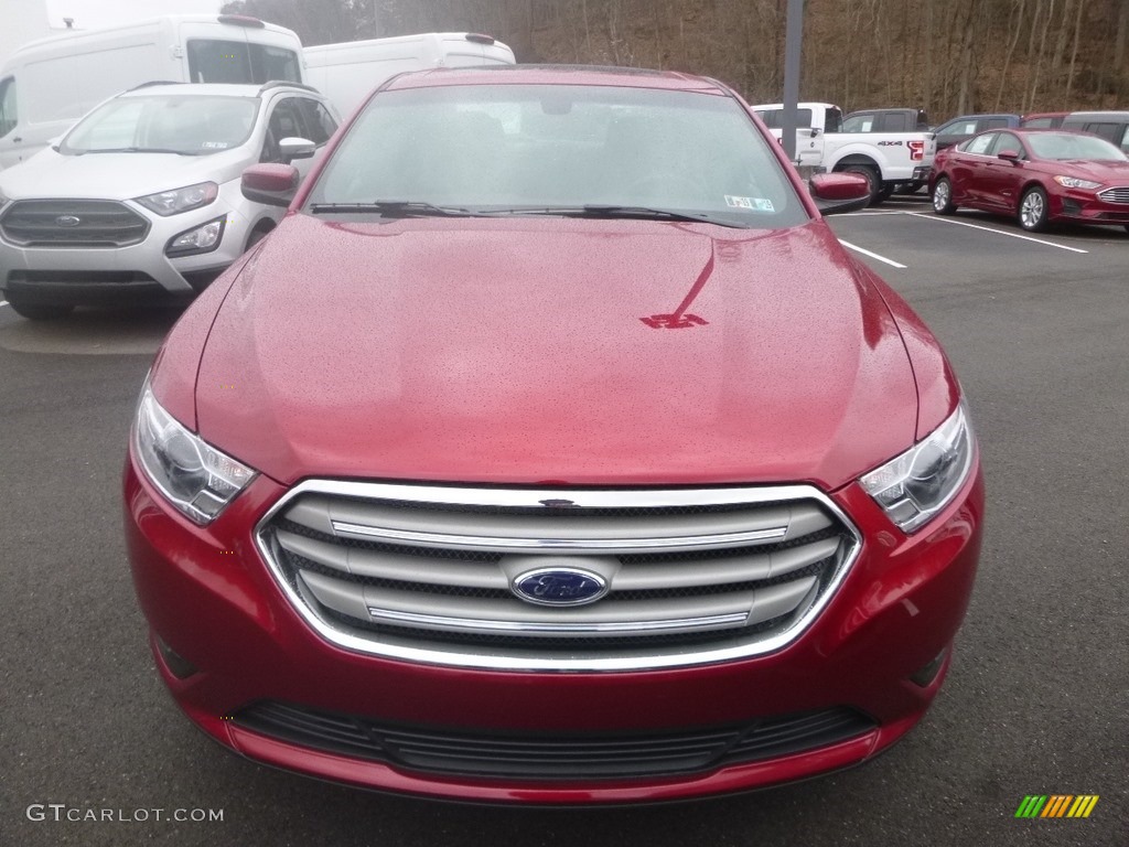 2019 Taurus SEL AWD - Ruby Red / Charcoal Black photo #4