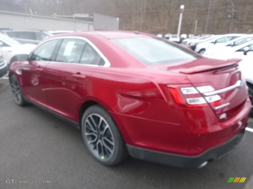 2019 Taurus SEL AWD - Ruby Red / Charcoal Black photo #6