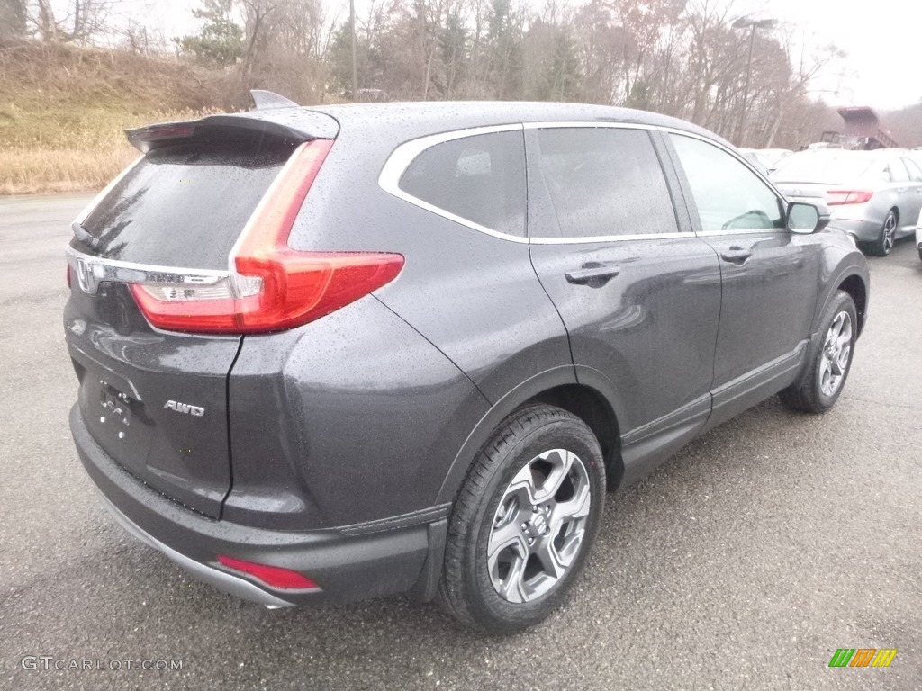 2018 CR-V EX AWD - Gunmetal Metallic / Gray photo #4