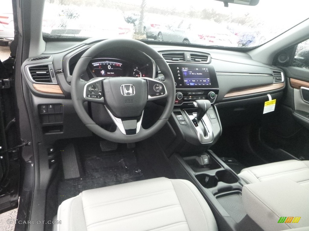 2018 CR-V EX AWD - Gunmetal Metallic / Gray photo #10