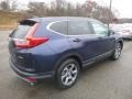 2018 Obsidian Blue Pearl Honda CR-V EX AWD  photo #4