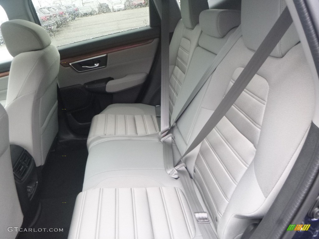 2018 CR-V EX AWD - Obsidian Blue Pearl / Gray photo #9