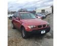 2004 Flamenco Red Metallic BMW X3 2.5i  photo #7