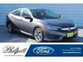 Sonic Gray Pearl - Civic LX Sedan Photo No. 1