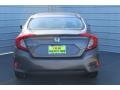 Sonic Gray Pearl - Civic LX Sedan Photo No. 8
