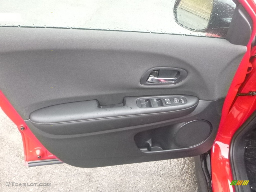 2019 Honda HR-V Sport AWD Black Door Panel Photo #130726773