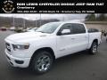 2019 Bright White Ram 1500 Big Horn Crew Cab 4x4  photo #1