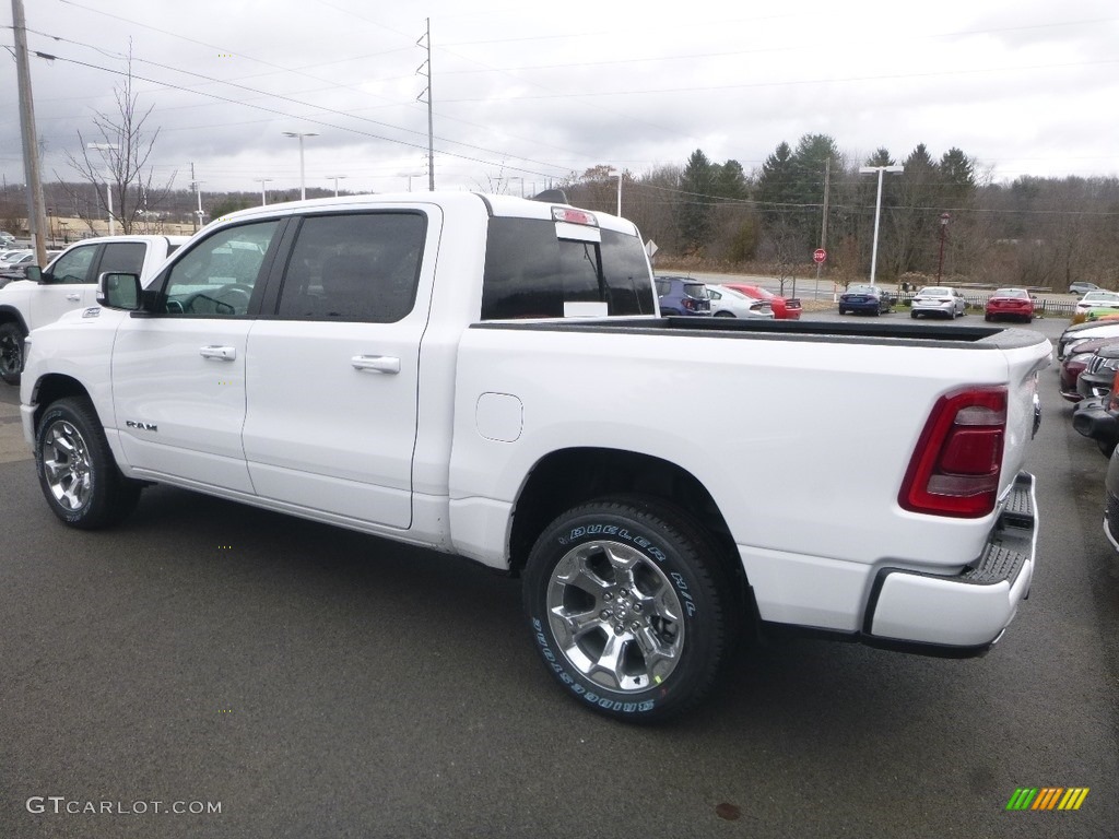 2019 1500 Big Horn Crew Cab 4x4 - Bright White / Black photo #3