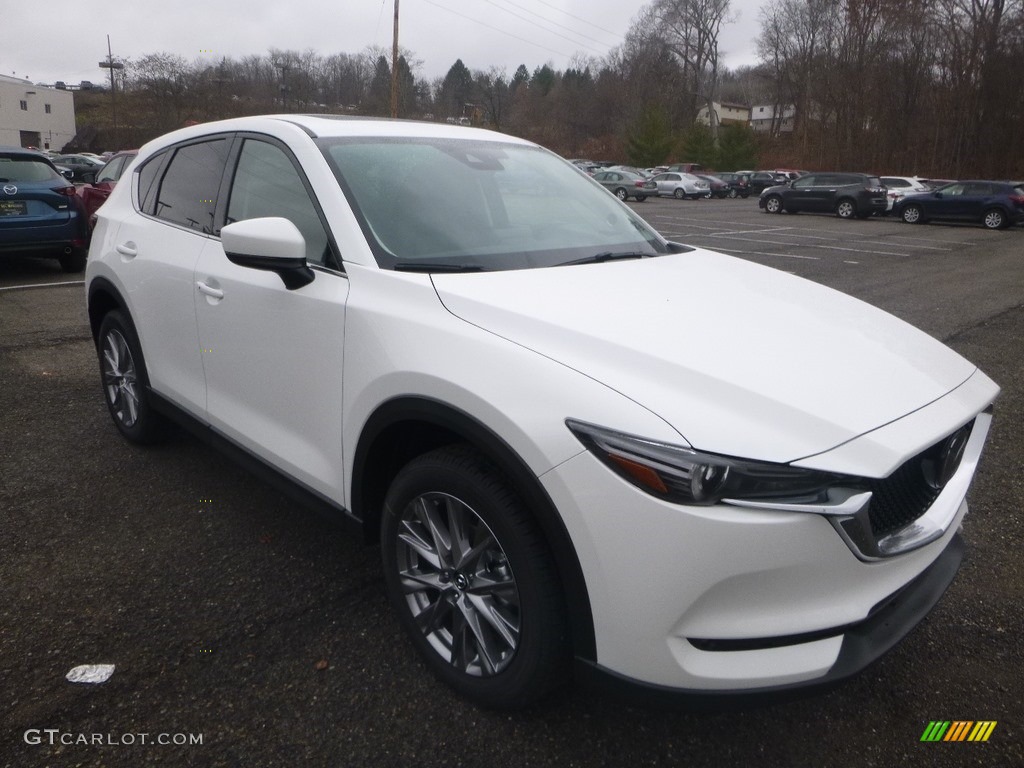 Snowflake White Pearl Mica 2019 Mazda CX-5 Grand Touring AWD Exterior Photo #130728119
