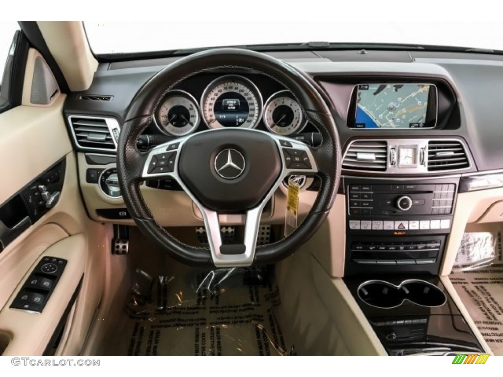 2016 E 400 Cabriolet - Lunar Blue Metallic / Silk Beige/Espresso Brown photo #4