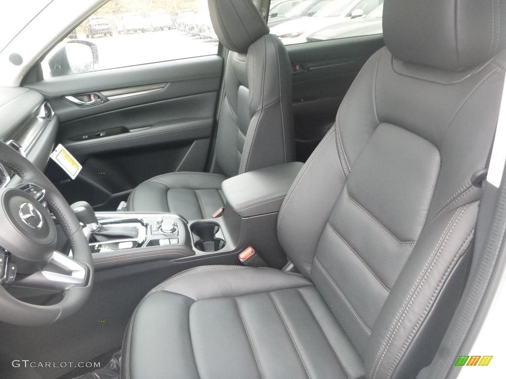 Black Interior 2019 Mazda CX-5 Grand Touring AWD Photo #130728317