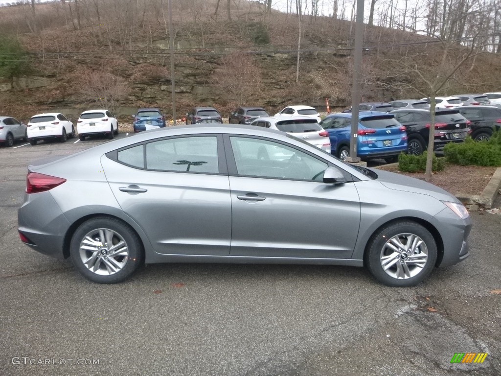 Machine Gray Hyundai Elantra